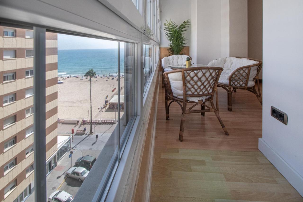 Ferienwohnung Apartamento El Espejo Del Mar De Cádiz Exterior foto