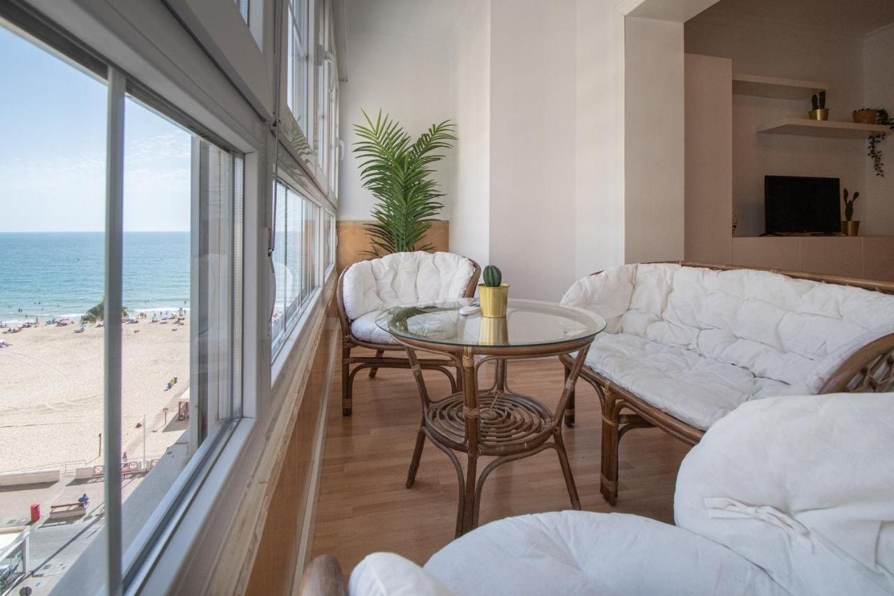 Ferienwohnung Apartamento El Espejo Del Mar De Cádiz Exterior foto